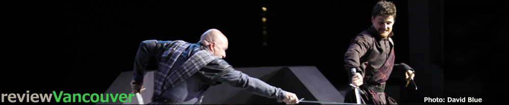 Ian Butcher and Bob Frazer in Macbeth