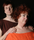 Colin Carney and Kim Seary; photo by Gavin Jung