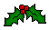Decorative element -holly