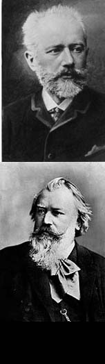 Tchaikovsky and Brahms